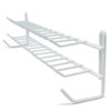 Huji Wall Mount Tie and Belt Rack Organizer, White (1
