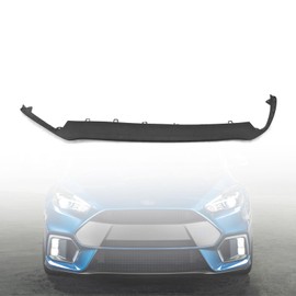Front Bumper Spoiler Splitter Lip Compatible with 2015 2016 2017 2018 2019 Fo-rd Focus RS Replacement for G1EZ17626A, FO117626L