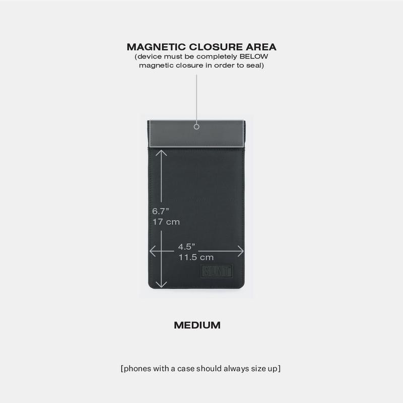 Faraday Phone Sleeve – Block Signals, Protect Privacy - Size: