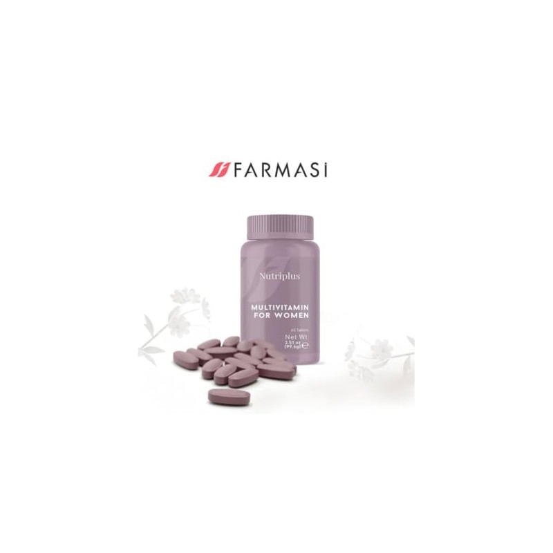 FARMASi Nutriplus Multivitamin and Mineral for Women - 60 Tablets