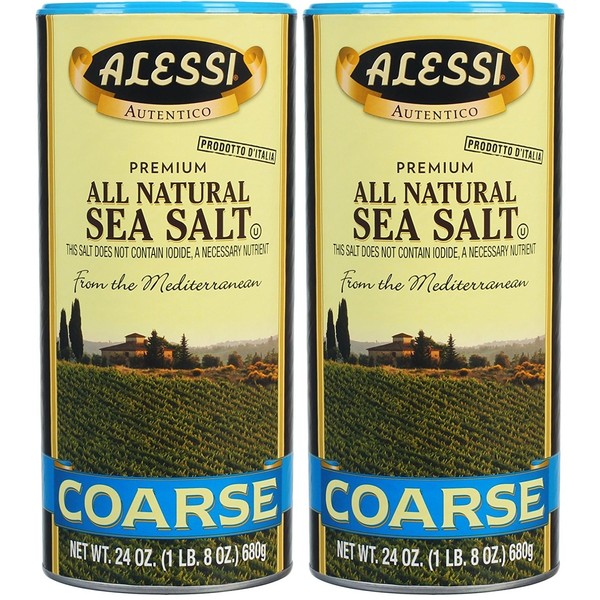 Made Naturally From The Mediterranean Sea - 24 Ounces Each (Pack of 2)