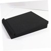Abaodam Speaker Sponge Pad Loudspeaker Shock-absorption Pad High Density Black