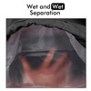 Drawstring Backpack Waterproof with Mesh PocketsString Bag Sackpack Nylon Gym