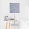 Polished Chrome Table Lamp or Bedside Light Base, Modern Design,