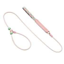 Dog Leash with Integrated Collar and Lead, P-Shaped Leash for Training, Training, Small Dogs, Medium Dogs, Large Dogs, Collars, Pets, Pet Goods, Dogs (Pink)