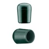 EMFA Caps for Round Pipes 12 mm Green (RAL 6005)