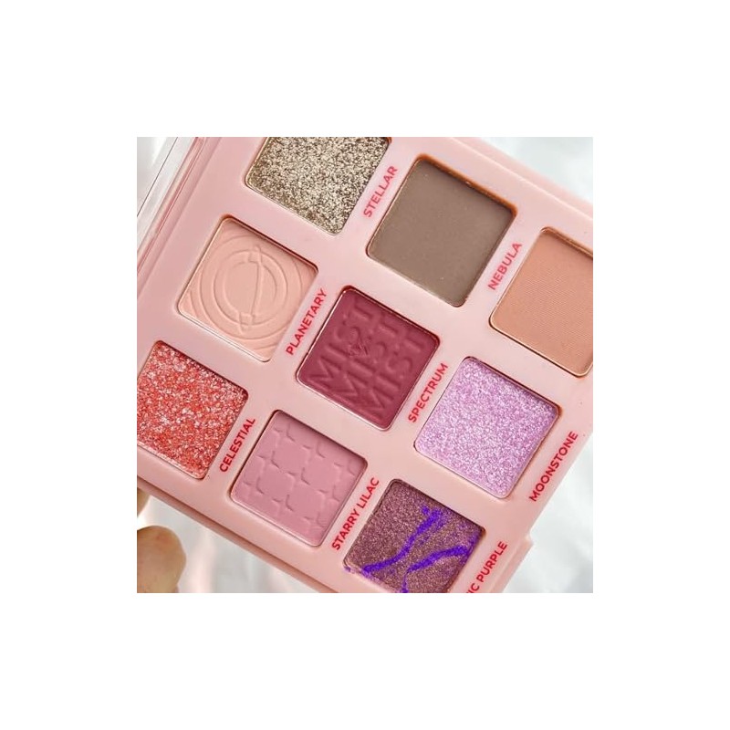 Ruby Rose Paleta de Sombras Cosmic Mist 9 Tonos Alta