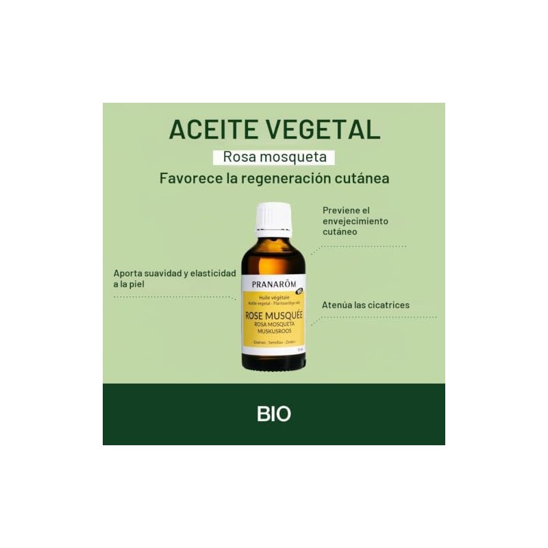 Pranarom Aceite Vegetal Rosa Mosqueta Bio 50ml