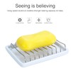 Cabilock 1 Piece Stainless Steel Soap Dish Soap Dish Single