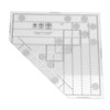 Ids Quilting Ruler, Professional Household Sewing Ruler or Sewing Supplies