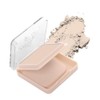 C.o.m.p.a.ct Pressed Powder Foundation with Clear Case, Matte Finish, Light Beige, Travel-Friendly Makeup