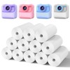 12 Rolls Instant Print Paper for Kids Instant Print Camera