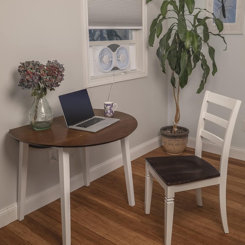 EZ-CHILL 9” Window Fan with Remote Control, 3 Speed Dual