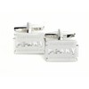 Peaky Blinders Cufflinks with Presentation Box Silver