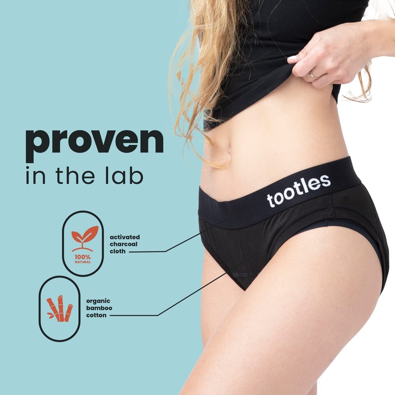Fart Filtering Underwear - Women's Low Waist Panties with Activated