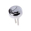 Tofficu Plastic Dual Flush Toilet Tank Push Button 48mm Thread
