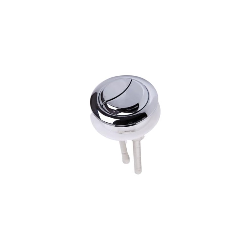 Tofficu Plastic Dual Flush Toilet Tank Push Button 48mm Thread