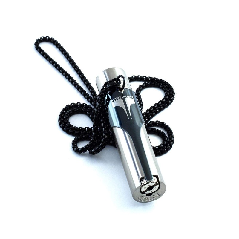 Kasher’s Lighter Necklace with Lighter Tool - Lightweight & Multipurpose