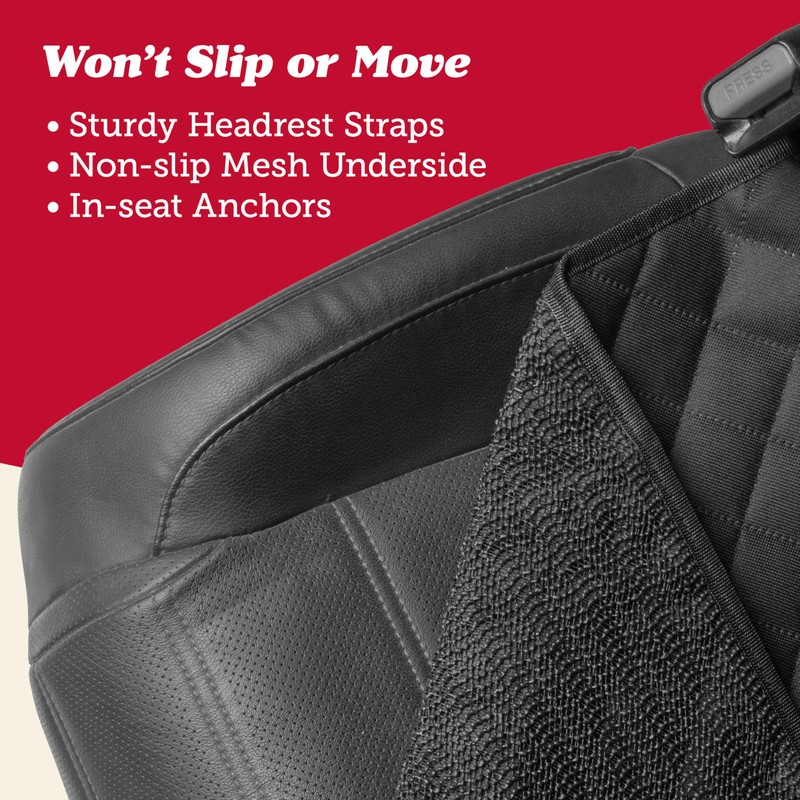 Lusso Gear Car Seat Protector for Baby Car Seat (Bench
