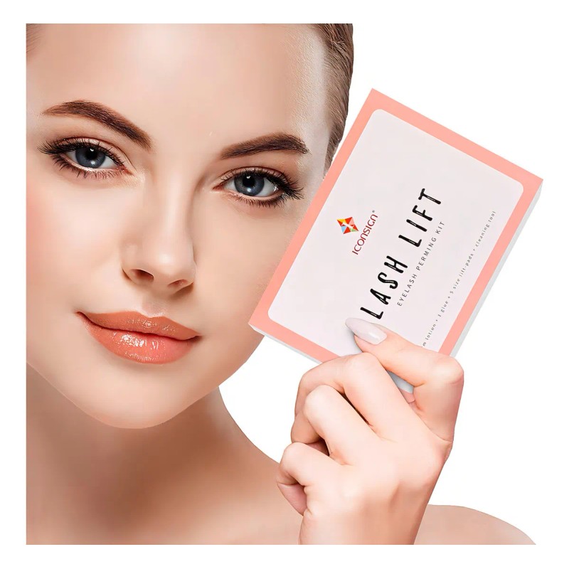 Kit Lash Lift Permanente Pestañas Marca Iconsign con Aceite Nutritivo