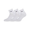 Fila F9303 Unisex Calze Quarter Tinta Unita, Taglia 43/46, Bianca,