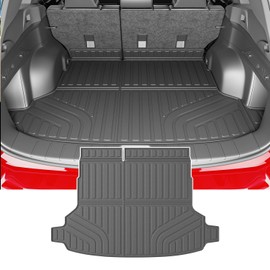 powoq Trunk Mat Compatible with 2025 Subaru Forester Cargo Liner TPE Trunk Liner All Weather Protection Cargo Mat Replacement for 2025 Subaru Forester Accessories (Trunk Mat)