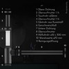 Bürstenking Universal Design Siphon for Washbasins and Washbasins, Easy Assembly