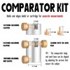HAWKHONOR Bullet Comparator Kit, Includes 14 Inserts & 1 Comparator