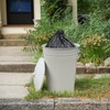 MARKSON Trash Can 13 Gallon, Steel Trash Can with Lid,