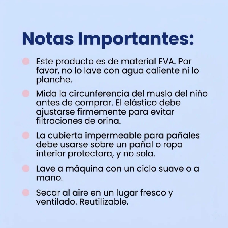 12 Calzones Entrenadores Bebé Lavables Reutilizables