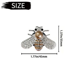 White Silver Bee Car Air Vent Clips,Bling Rhinestone Car Air Fresheners Vent Clip,Cute Aromatherapy Diffuser Car Vent Clip Interior Decoration Charm Accessories for Girl Women