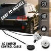 VIKKSAER 55906-26060 Heater AC Switch Control Cable, Replacement for Toyota