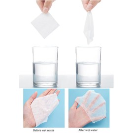 Ultra Stretchy Cotton Pads for Face (200 Pcs) - Stretchy DIY Face Mask, Absorbent Toner Pads, Wet compress cotton, Moisturizing Facial Makeup Pads, Breathable Cotton Pads for Facial/Eye/Nails Makeup