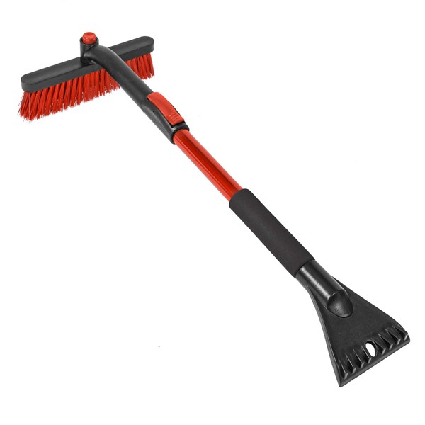 BDK Motor Trend Ice Scraper with Extendable Handle and Rotating