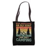 Never Underestimate An Old Scout Who Goes Camping Scouting Tote