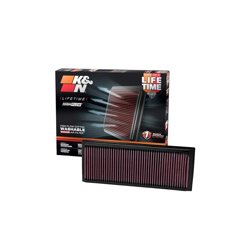 K&N Filtro de Aire del Motor, 33-2865