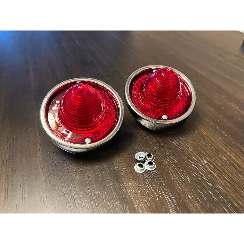 KK 1960 Impala Ful-Size Tail Lamp lens Assembly Pair