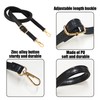 1 Leather Shoulder Strap, 2 Punch-Free Leather Buckles, Bag Shoulder