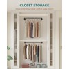 RSFMAS Wall Mounted Clothes Rack, Industrial Pipe Clothing Hanger 28