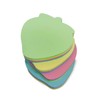 GUMTAPE Strawberry Shaped Sticky Notes 76 mm x 76mm, 4
