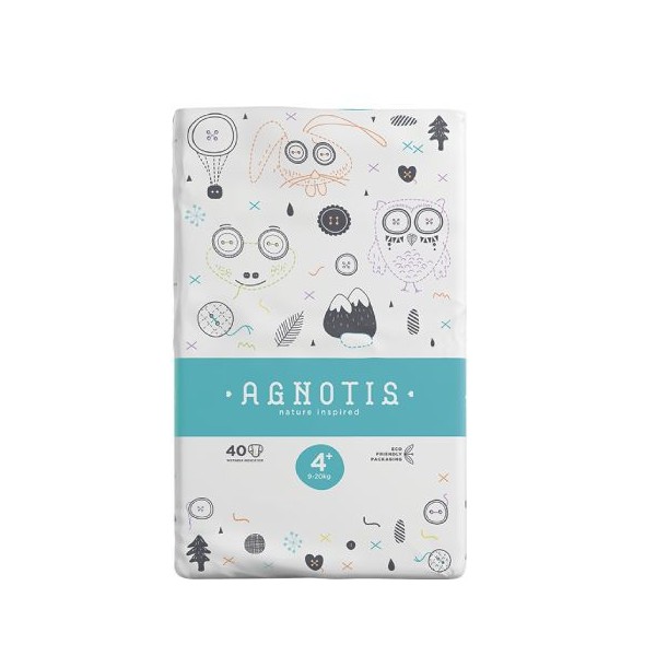 Agnotis Baby Diapers No4+ 9-20 kg 40 nappies