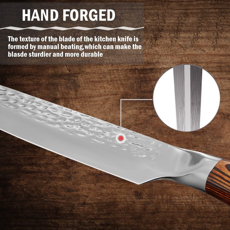 Chef Knife, Super Sharp 7.5 inch Professional Chef's Knife with