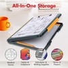 Dexas Legal Size XL Slimcase 2 Storage Clipboard, Gray with