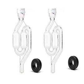 2 x Airlock S-Bubble Type with free Grommets