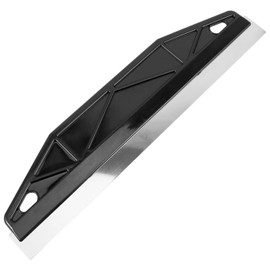 Paint Edger Tool,12 Inch Edge Cutting in Tools for Painting and Decorating Tools Paint Shield Trim Guard Edger,Stainless Steel Straight Edges Wallpaper Scraper Edging Accessories Guide Skirting Board
