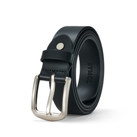 SYMOL Women's Belts Women Jeans Pants Belt 1.18Inch Wide 100% Genuine Leather Belt 26''-44'' Fashion Ladies Belt with Gift Box.(Black, Waist:30"-32")