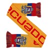 Ecuador Soccer Knit Scarf