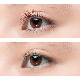 UZU BY FLOWFUSHI Mote Mascara, Burgundy Color Mascara, Eyelash Care, Water Resistant, Hot Water, Alcohol Free, Hypoallergenic