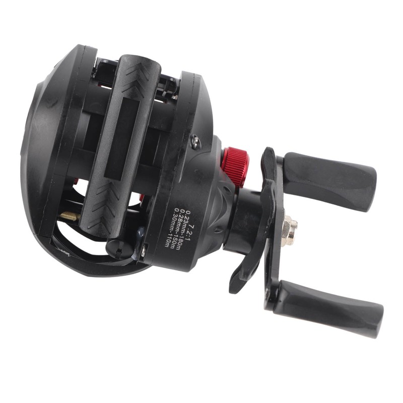 7.2:1 High Speed Baitcasting Reel Lightweight 18+1BB Magnetic Brake Fishing