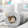 JVVGPET JVVGPET Cat Cave Bed for Indoor Cats, Warm Covered